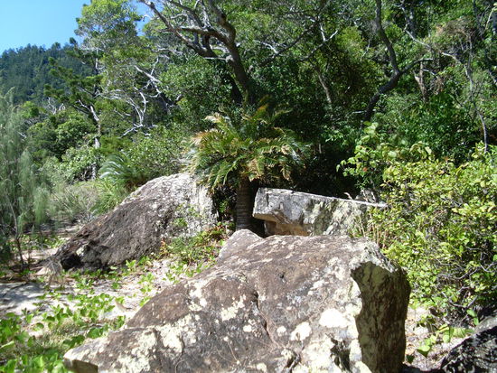 Unser Inselleben..
man liegt in der Sonne, klettert auf den Steinen umher, isst,..
SCHOEN!
