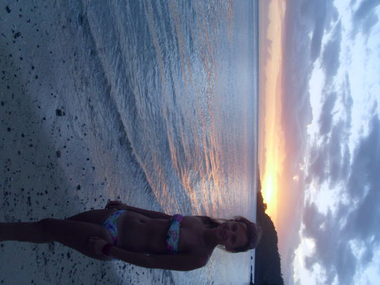 Und wieder einmal ein Sonnenuntergang..