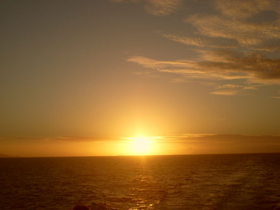 Sonnenuntergang South Sea Island