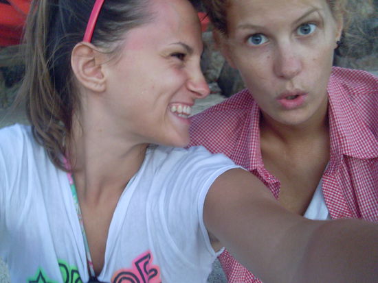 Voli Voli Beach.. Elisabeth und ich