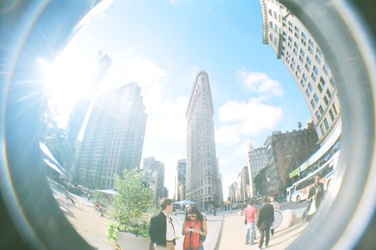 Flat Iron Building im Financial Ditsrict