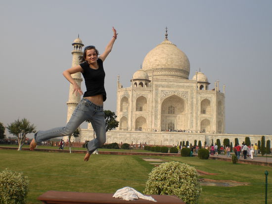 jump in the air..waah