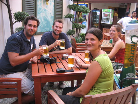 Eine Pause muss man sich auch mal goennen.