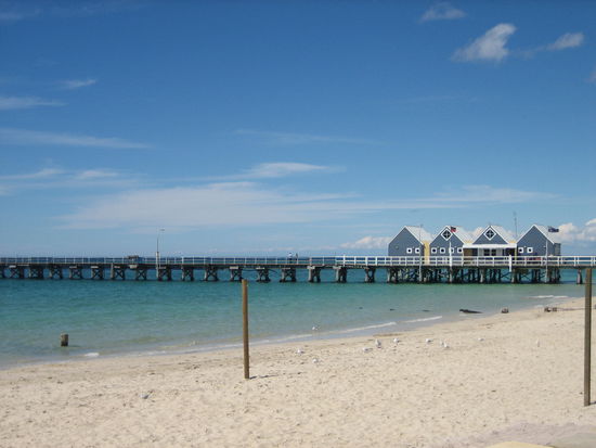 Der "Jetty" von Weitem....