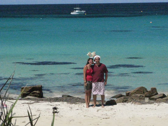 Eines unserer legendaeren Wheinachtsfotos.