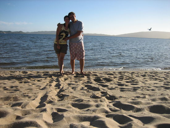 Am Strand in Walpole