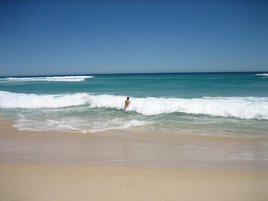 Ab ins kuehle Wasser 