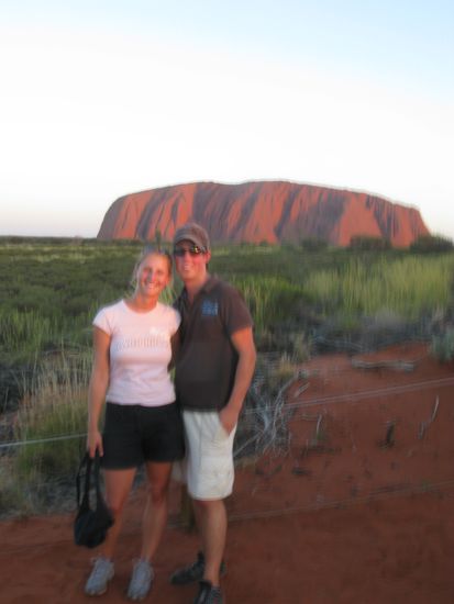 Barbara &amp; Michi vor dem Naturwunder