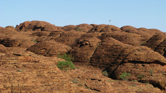 Die schoenen Strukturen, die tausende von Jahren alt sind.