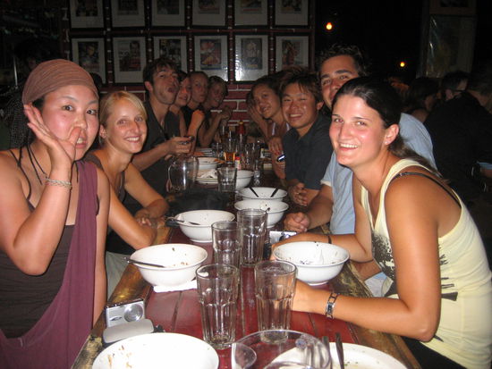 Der letzte Abend war echt lustig...