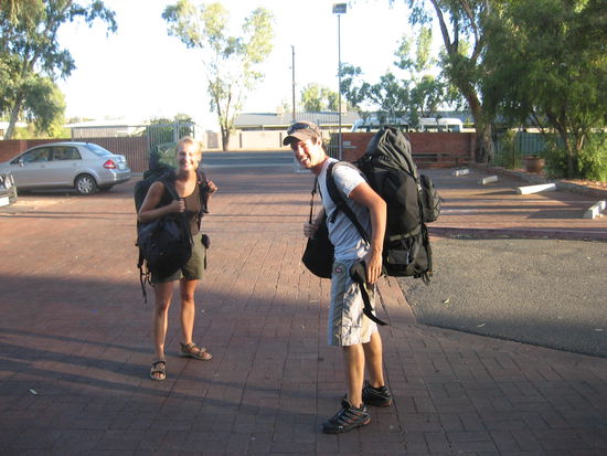 Tschuess....Gute Reise!