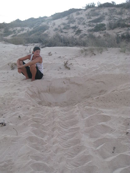 ....und Loecher der Turtles.