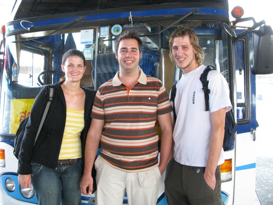 Unser Freund Langi ist soeben frisch in Bangkok eingetroffen und reist von nun an mit uns durch Thailand