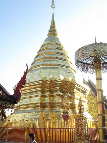Der Wat (Tempel) auf dem Doi Suthep