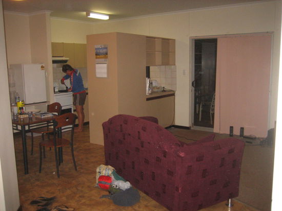 In Brendans Wohnung...