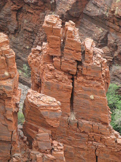 Ausblick vom wunderschoenen "Oxer Lookout".