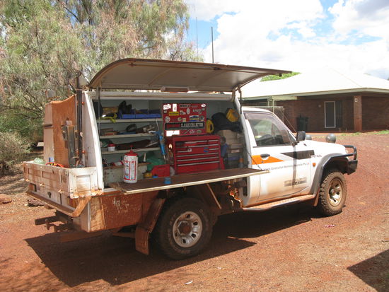 Brendans Mechanikerauto. Der hatte echt alles!