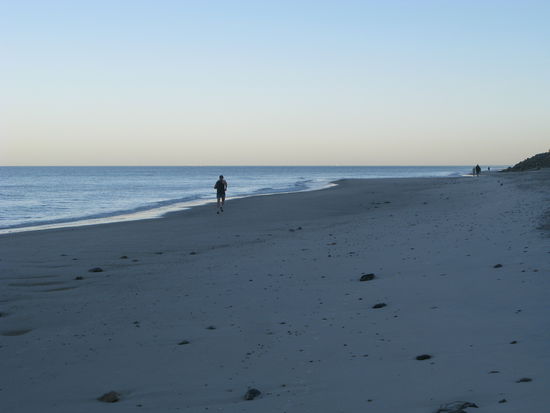 Sogar der Strand war sehr nahe gelegen.