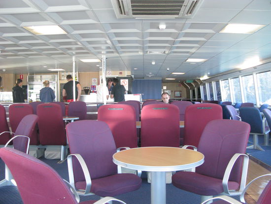 Innenansicht -&gt; wir waren fast die einzigen Passagiere.