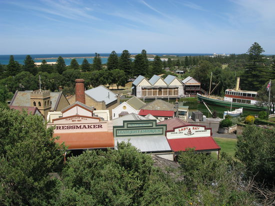 Das "Flag Staff Hill" Doerfchen...