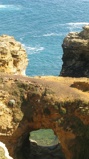 Unser erster Stopp der "Great Ocean Road"...
