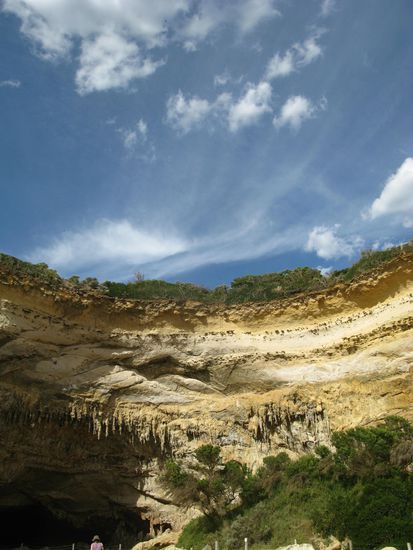 ...einmal von unten...