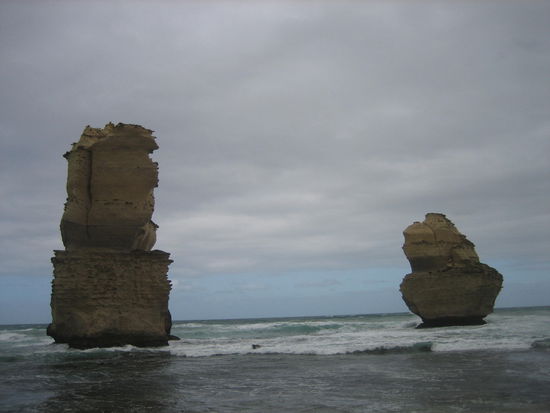 Bei den "Gibson Steps" standen nochmals zwei witzige Riesen.