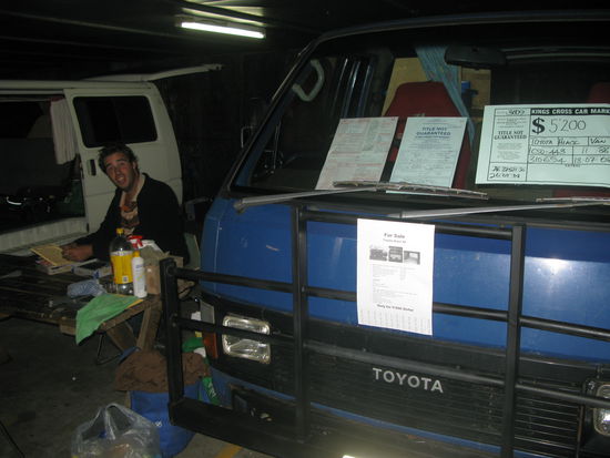 ... es war echt fast ueberhaupt Nichts los!