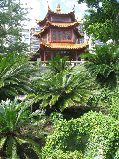 Im "Chinese Garden"...