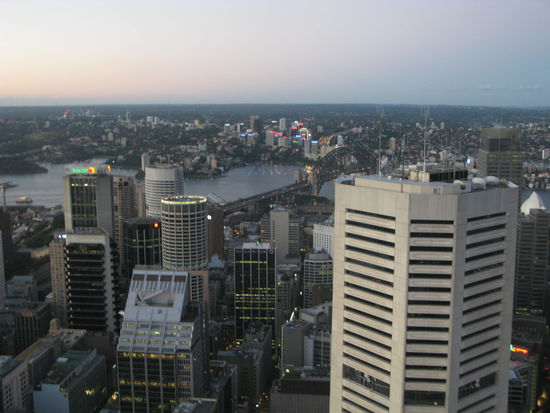 Die Aussicht von oben...