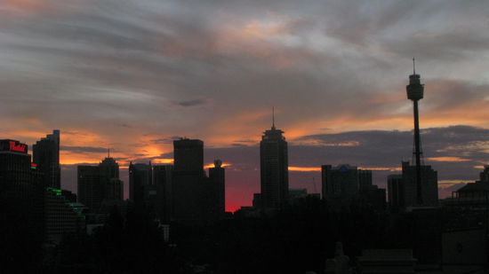 Zuesaetzlich hatten wir noch einen wunderschoenen Sonnenuntergang!