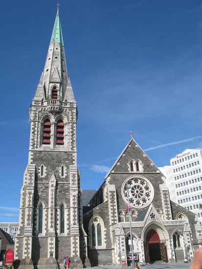 ... oder die schoene Kathedrale bestaunen.