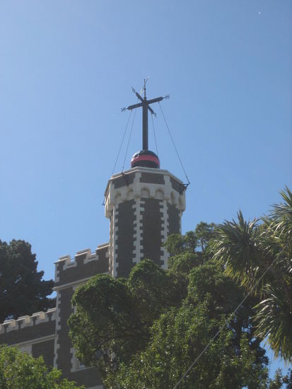 Bei der "Timeball-Station". Hier die Kugel noch unten...