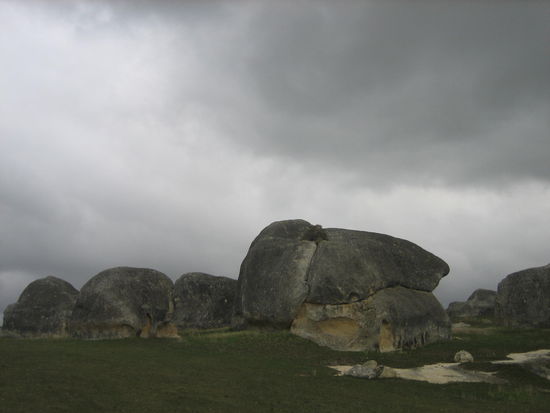 ...die mystische Stimmung passte dank des Wetters. 