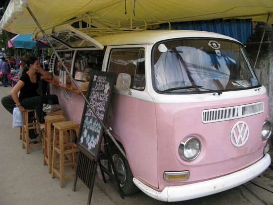 Echte Konkurrenz zu Starbucks! Hier gabs leckeren Ice-Coffee. Mhhhhhh...