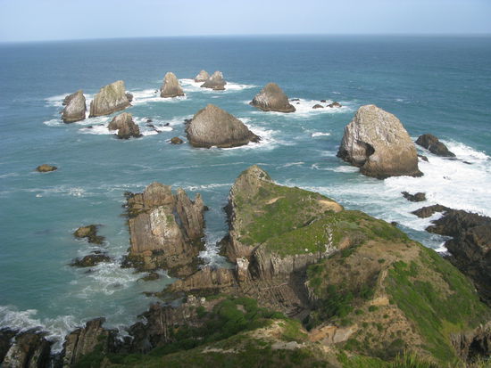 Diese Felsformationen nennen sich "Nuggets"