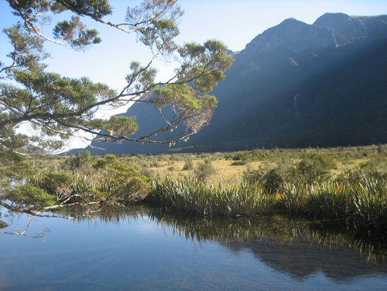 Ein weiterer Stopp war beim "Mirror Lake".