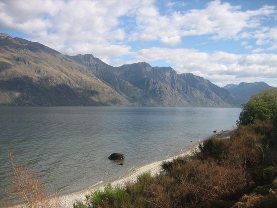 Auf dem Weg Richtung "Queenstown".