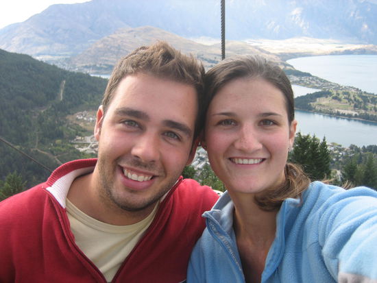 Mit der Sesselbahn gings noch ein Stueck hoeher...