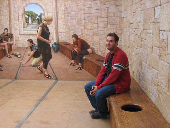 Bei den "alten" Roemern fuehlte sich Celo zu Hause. 