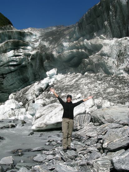 Fraenzi posiert zusammen mit "Franz Josef" 