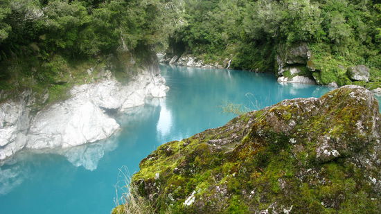 Am Hokitika Gorge, sieht er nicht einladend aus?