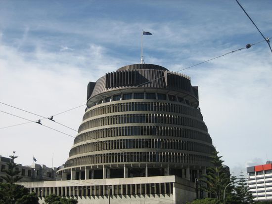 Das Parlament Gebaeude.