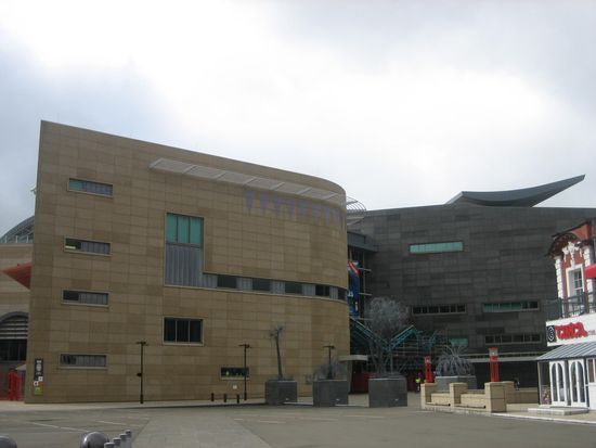 Das moderne Museum "Te Papa"