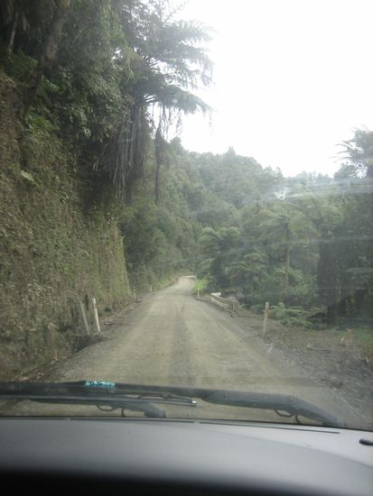 ...und auch eine Kiesstrasse ist nichts Spezielles...