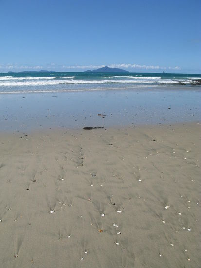 In "Waipu Cove" landeten wir an einem genialen Strand....