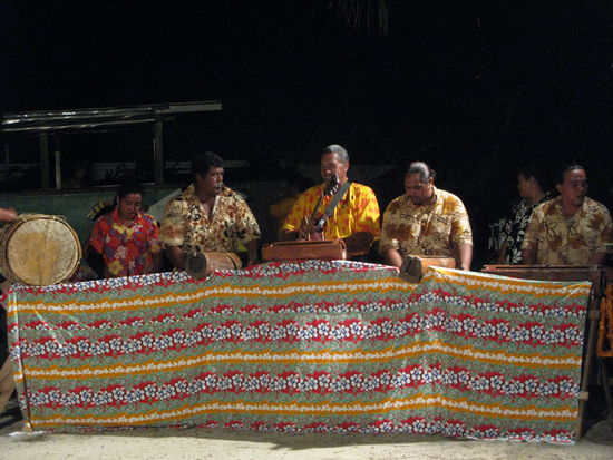 ...wurde musiziert...