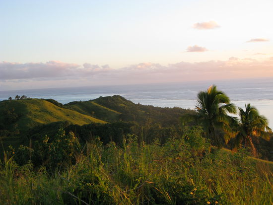 Der hoechste Gipfel der Insel ist grade mal 216 Meter hoch...