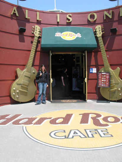 Ein Hard Rock Cafe muss natürlich auch sein...