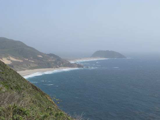 Die schönen Strände in weiter Ferne.